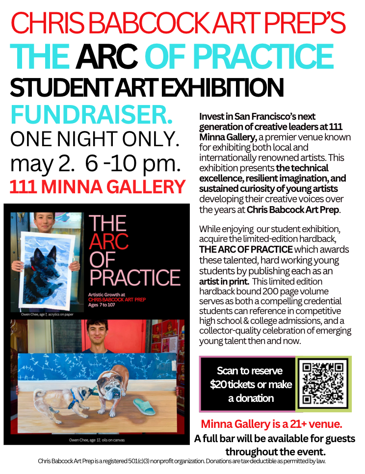 Ticket to Minna Gallery Student Art Exhibition