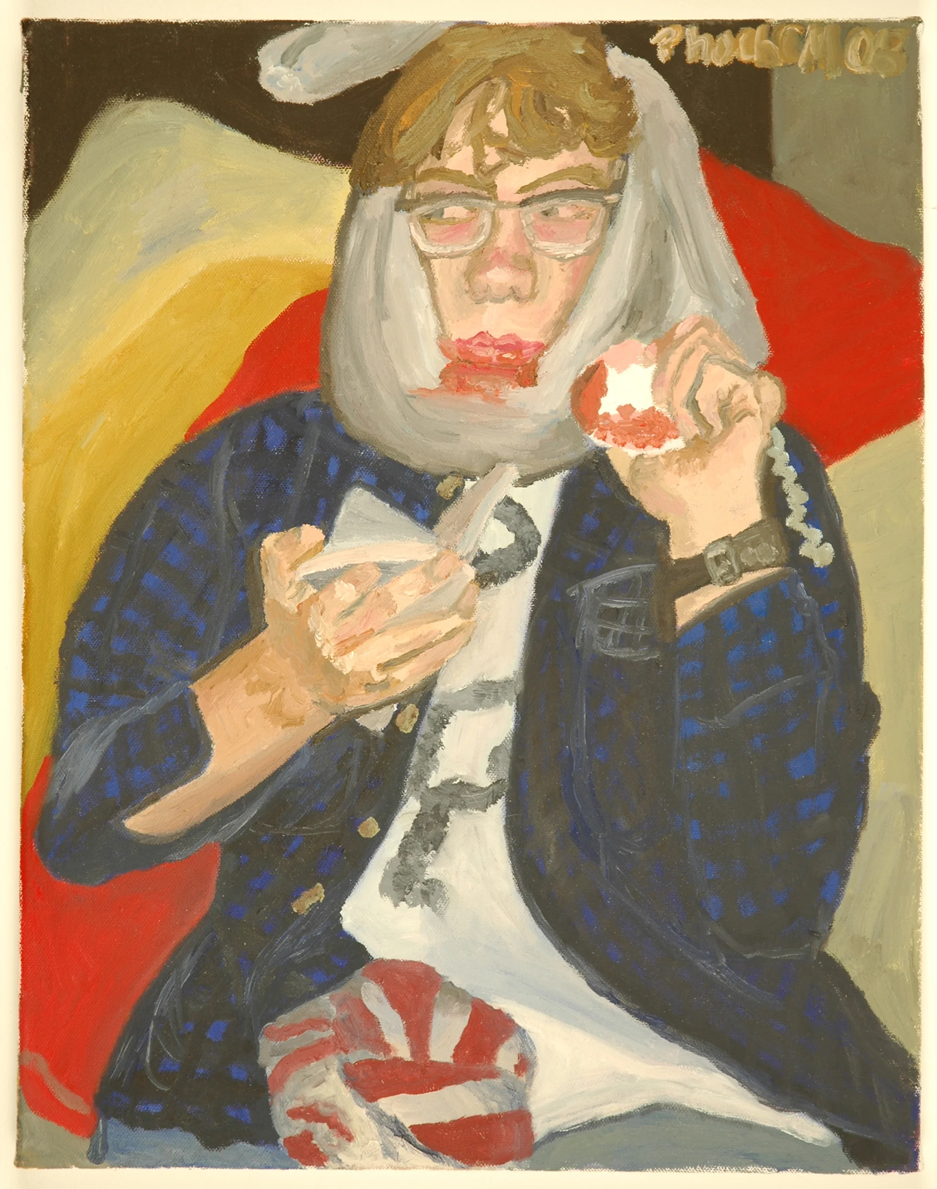 Wisdom teeth, 18" x 14", oil on canvas, 2008, $300