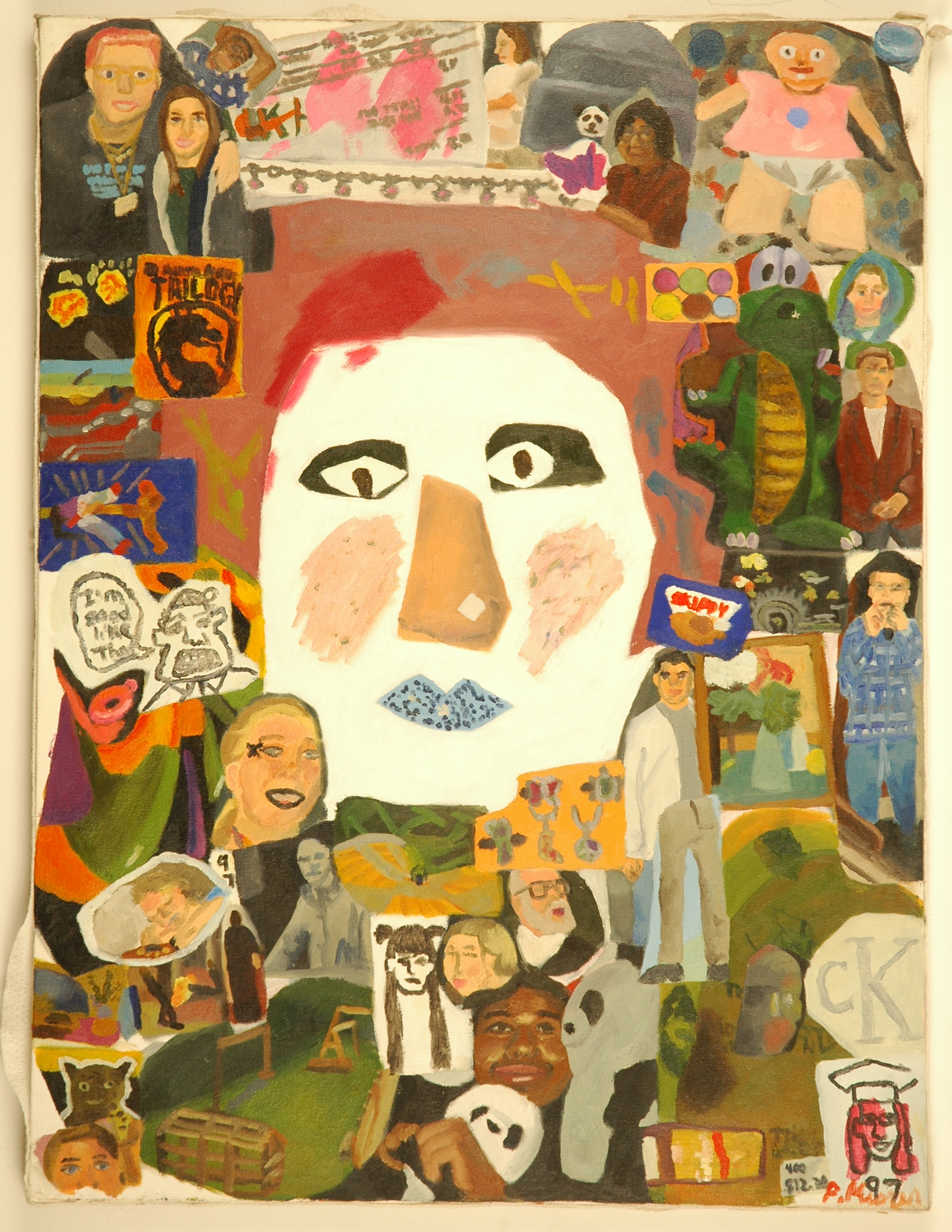 Being 19, 24" x 18", Oil on Canvas, 2000   $500