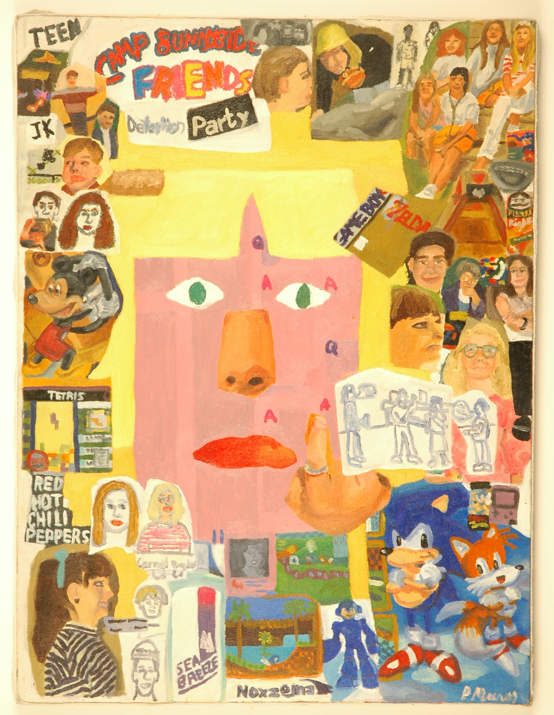 Being 14, 24" x 18", Oil on Canvas, 2000, $1000