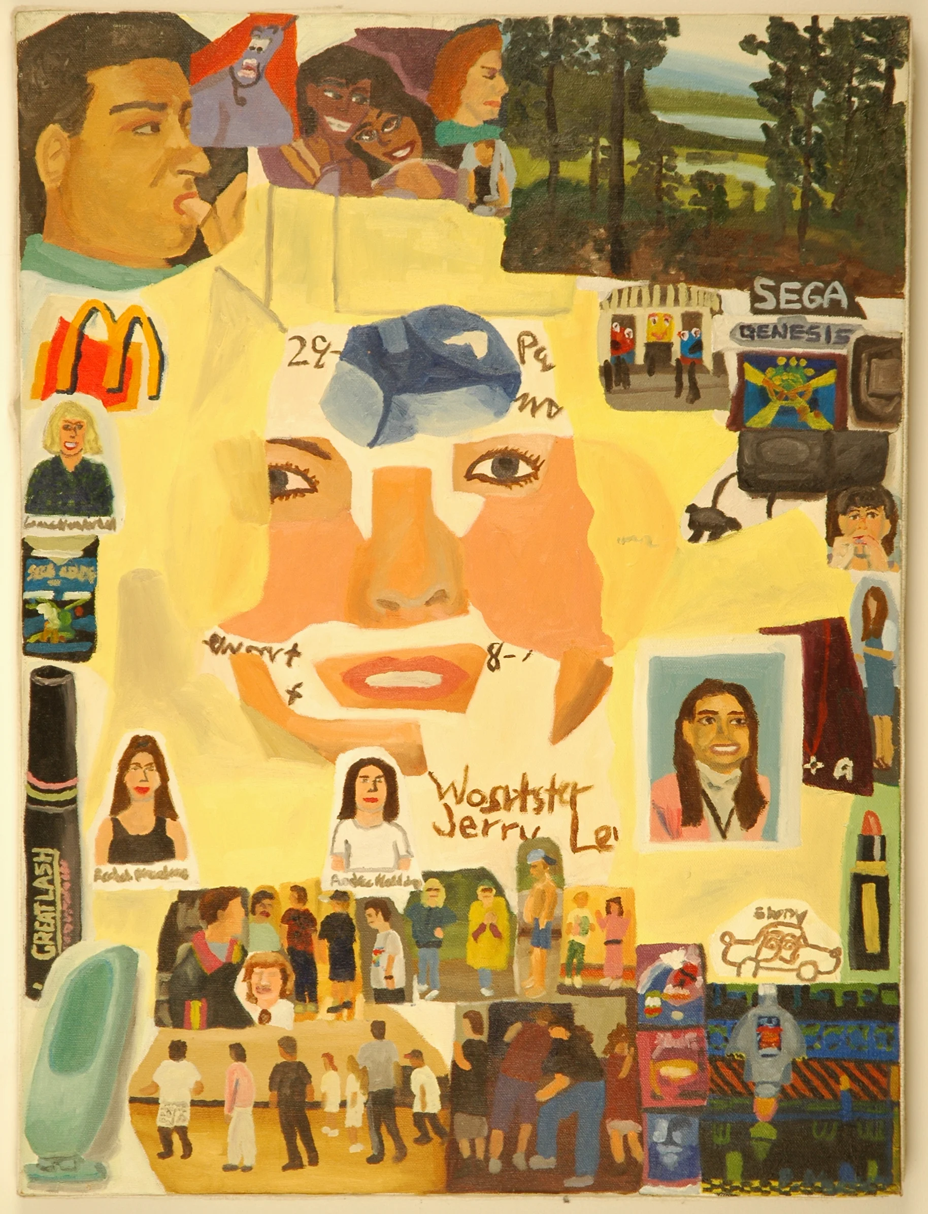 Being 15, 24" x 18", Oil on Canvas, 2000 $500