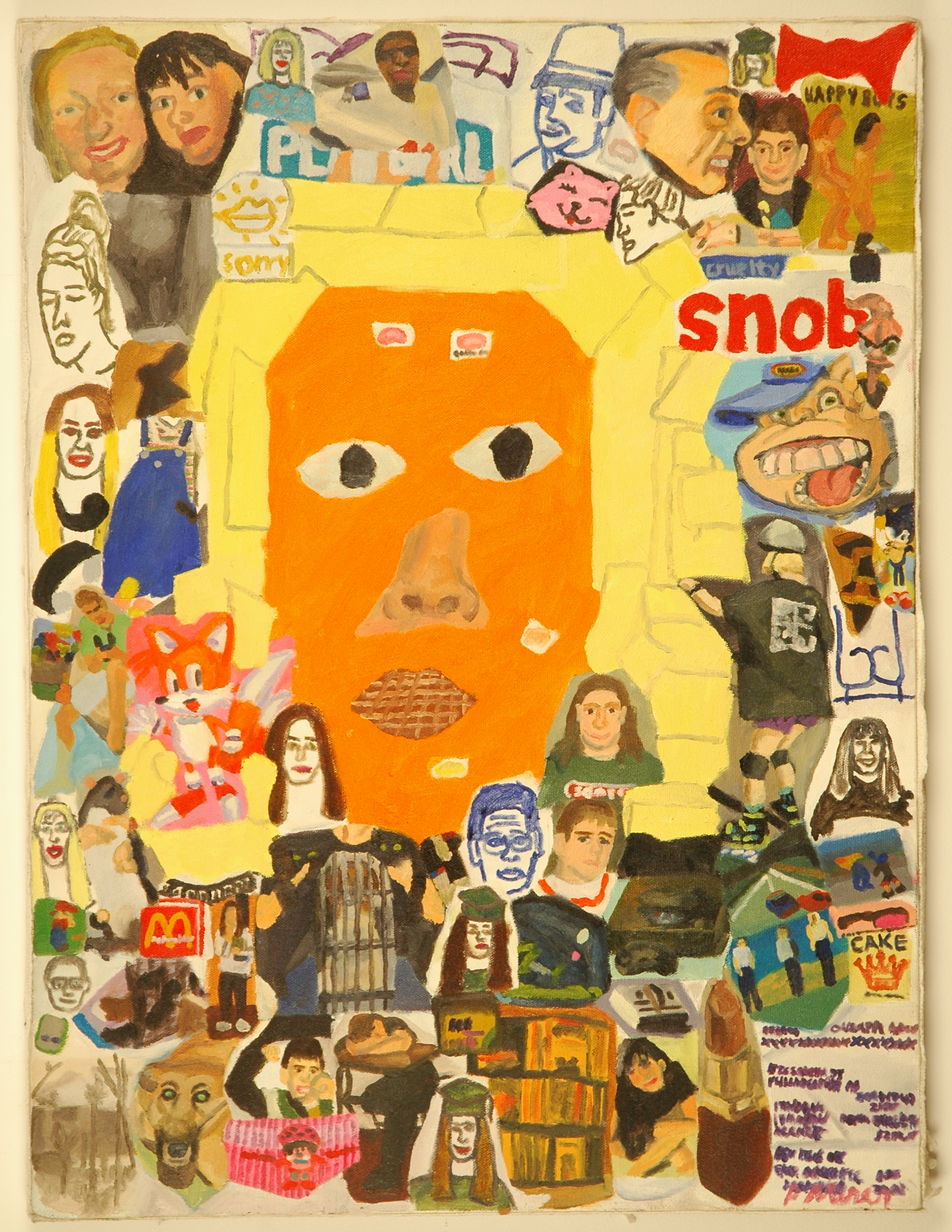 Being 18, 24" x 18", Oil on Canvas, 2000   $500