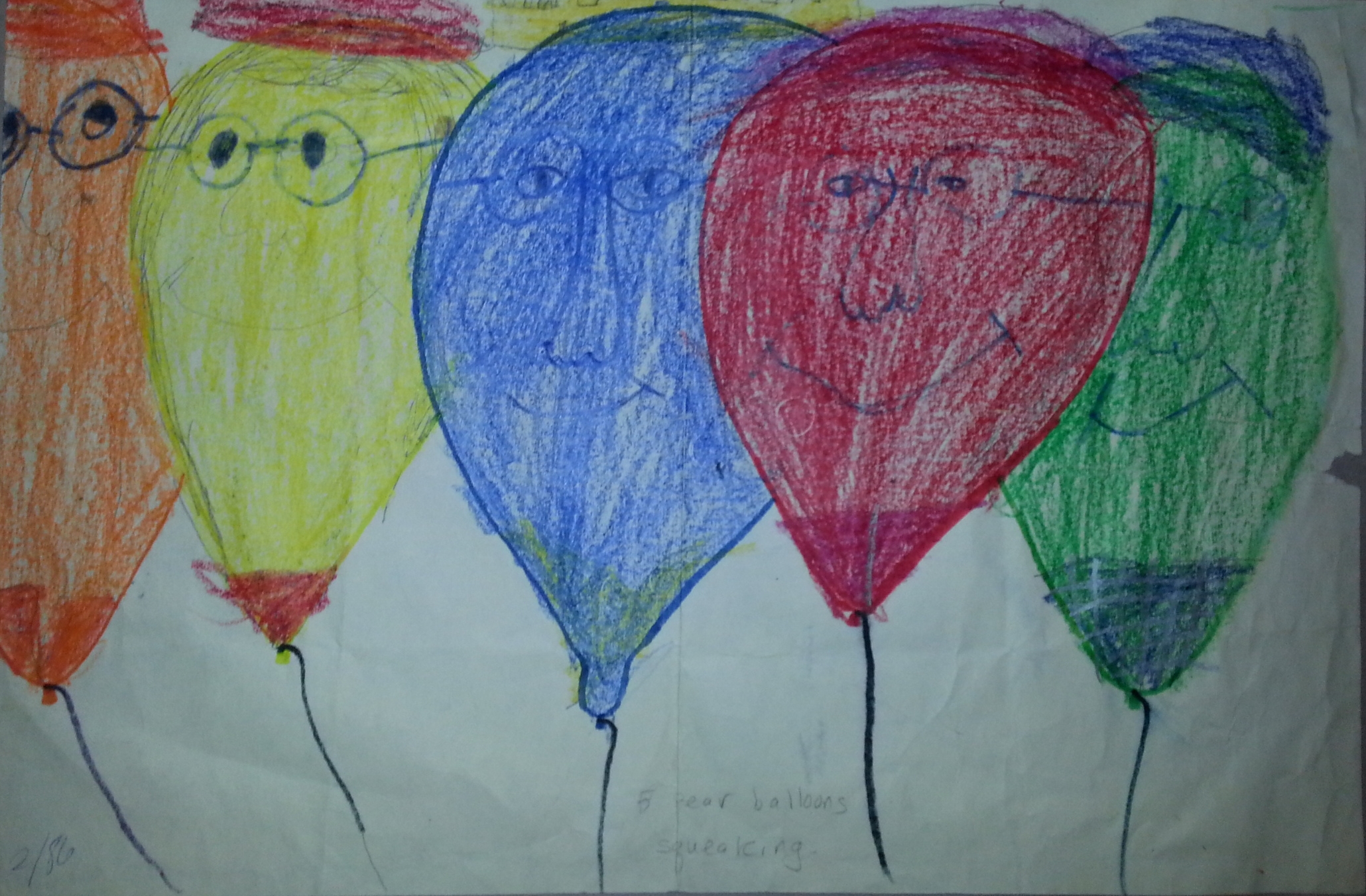 Pair balloons, 1986