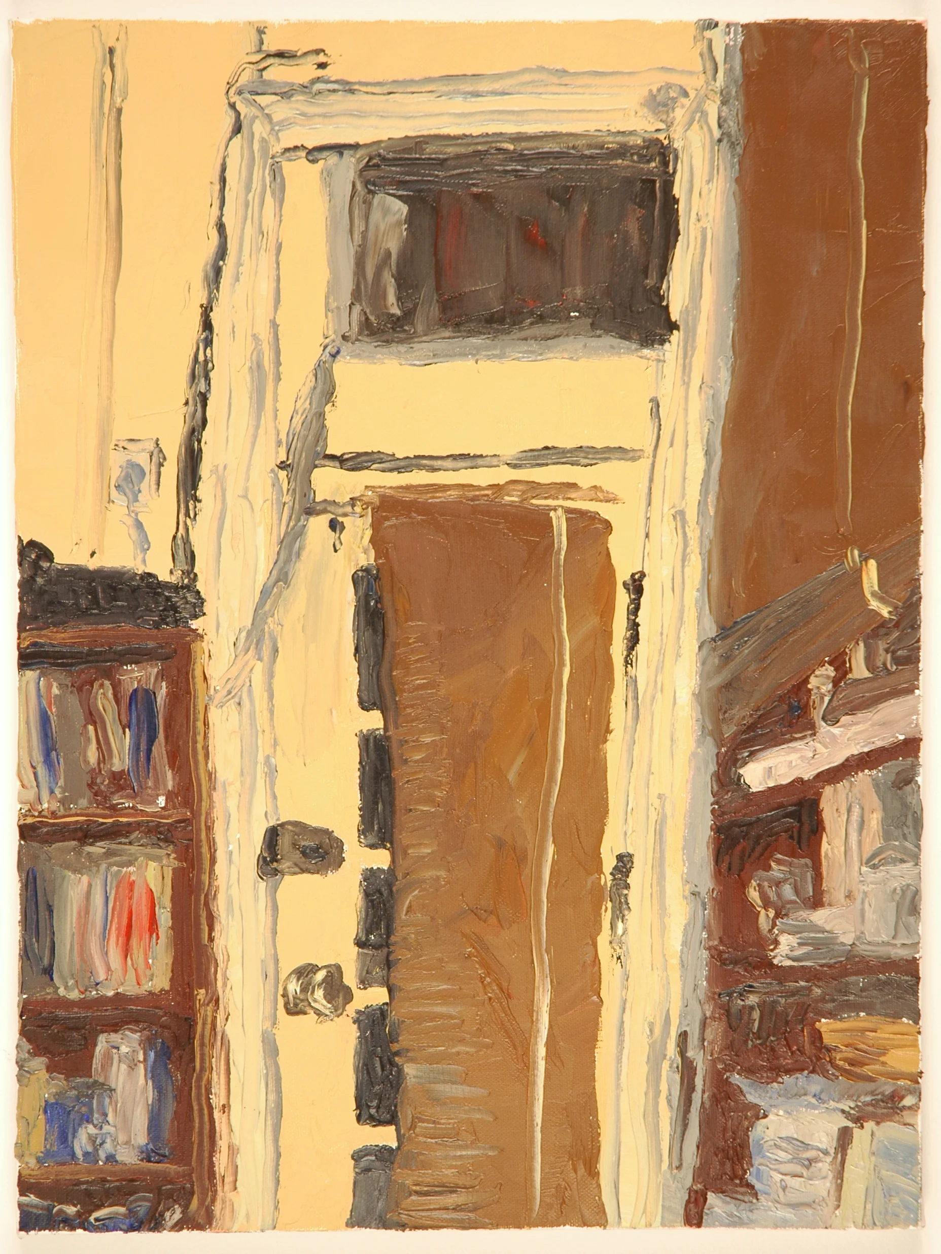 Our Kitchen before renovation, Oil on Canvas, 2007