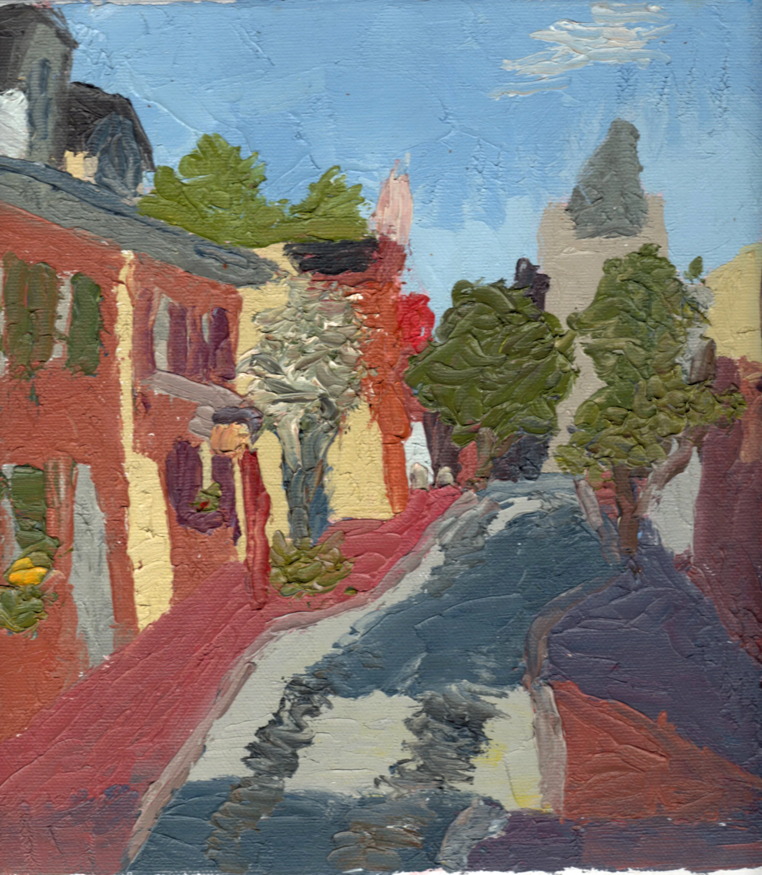 Addison Street, Oil on Canvas, 2007