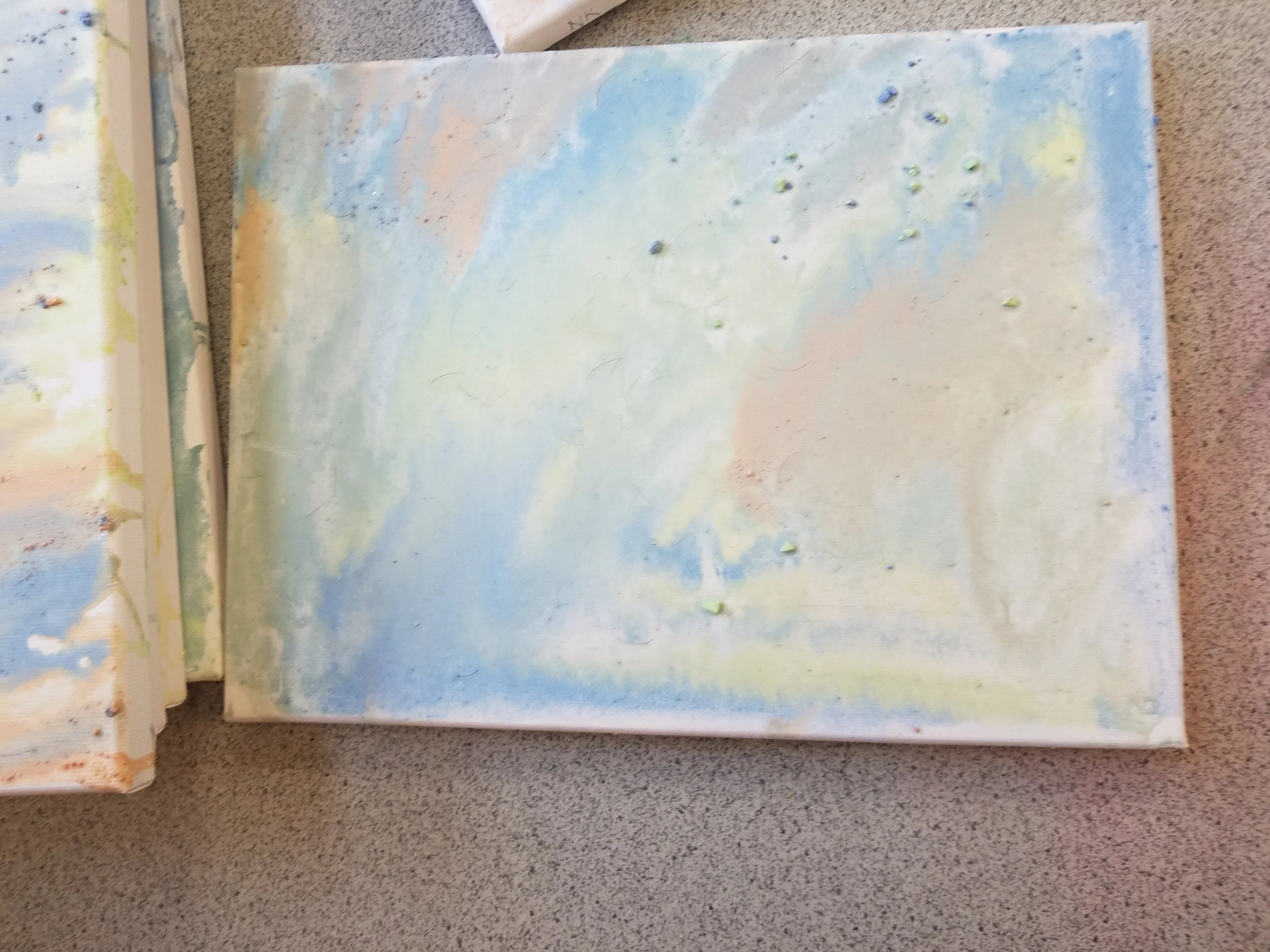 Chalk painting, 2017