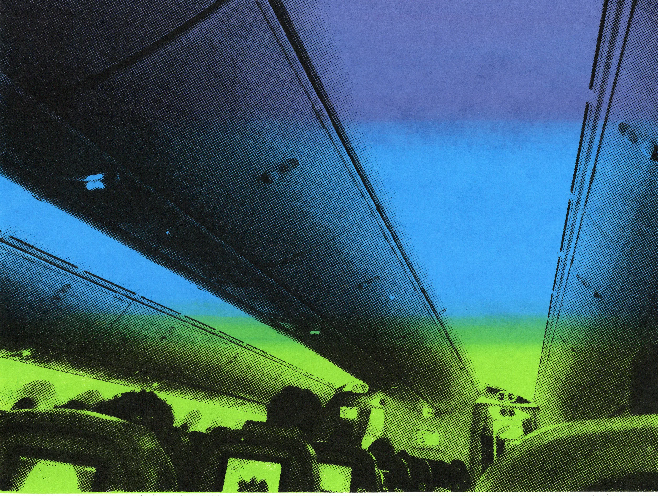 Rainbow 787 #4, 9x11", Screenprint, 2018   $75