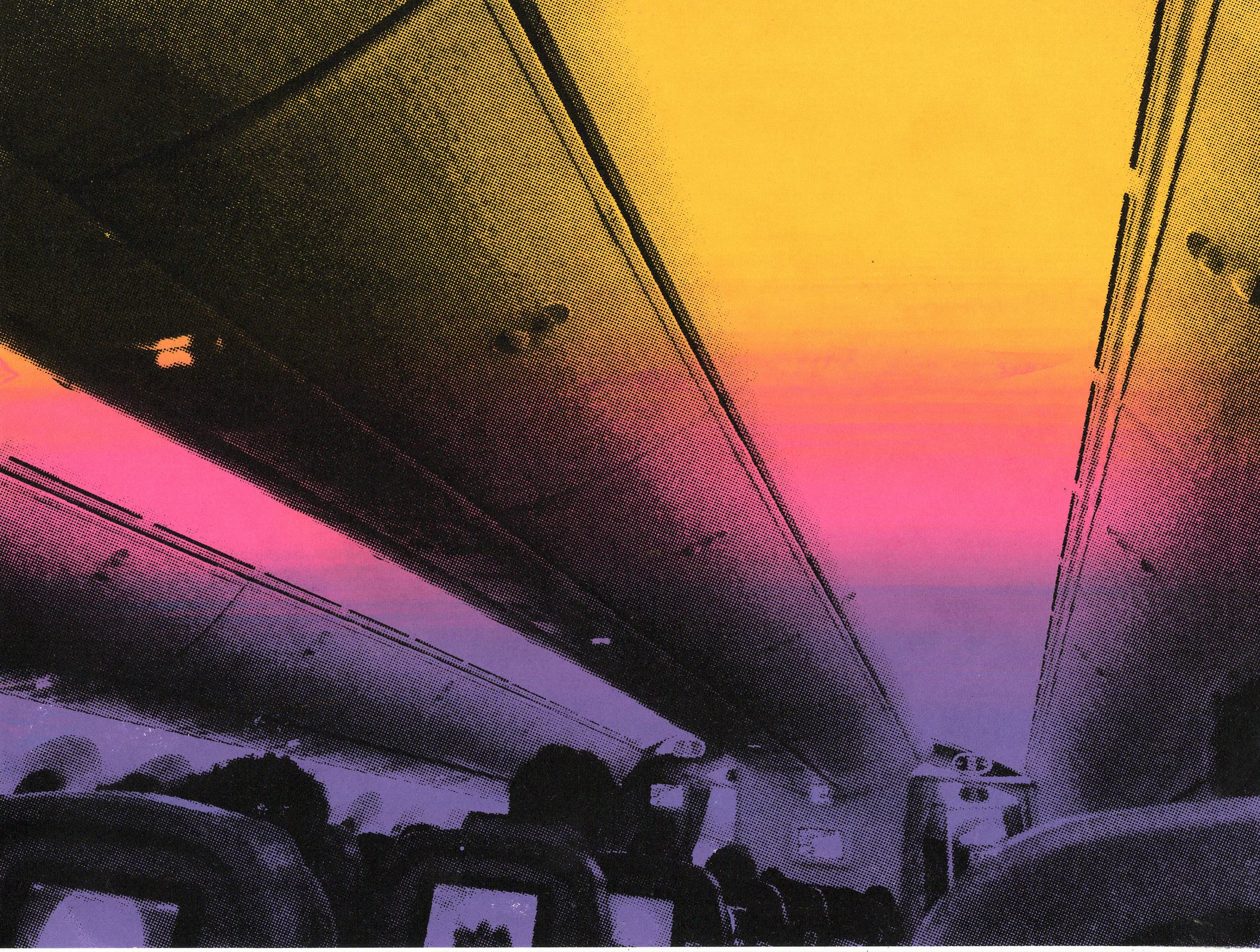 Rainbow 787 #6, 9x11", Screenprint, 2018   $75