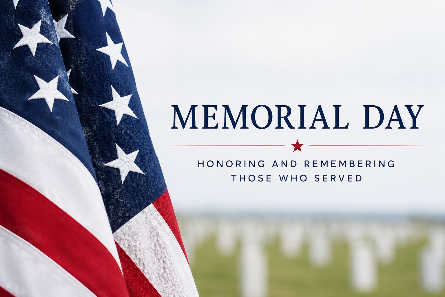 Closed on Memorial Day | Monday, May 25th
