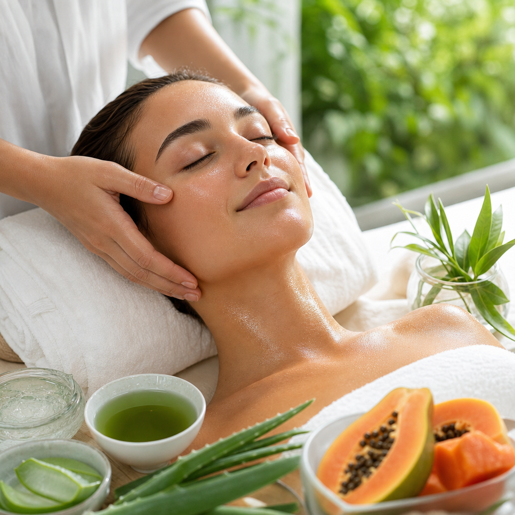 Aloe &amp; Green Tea Facial Special