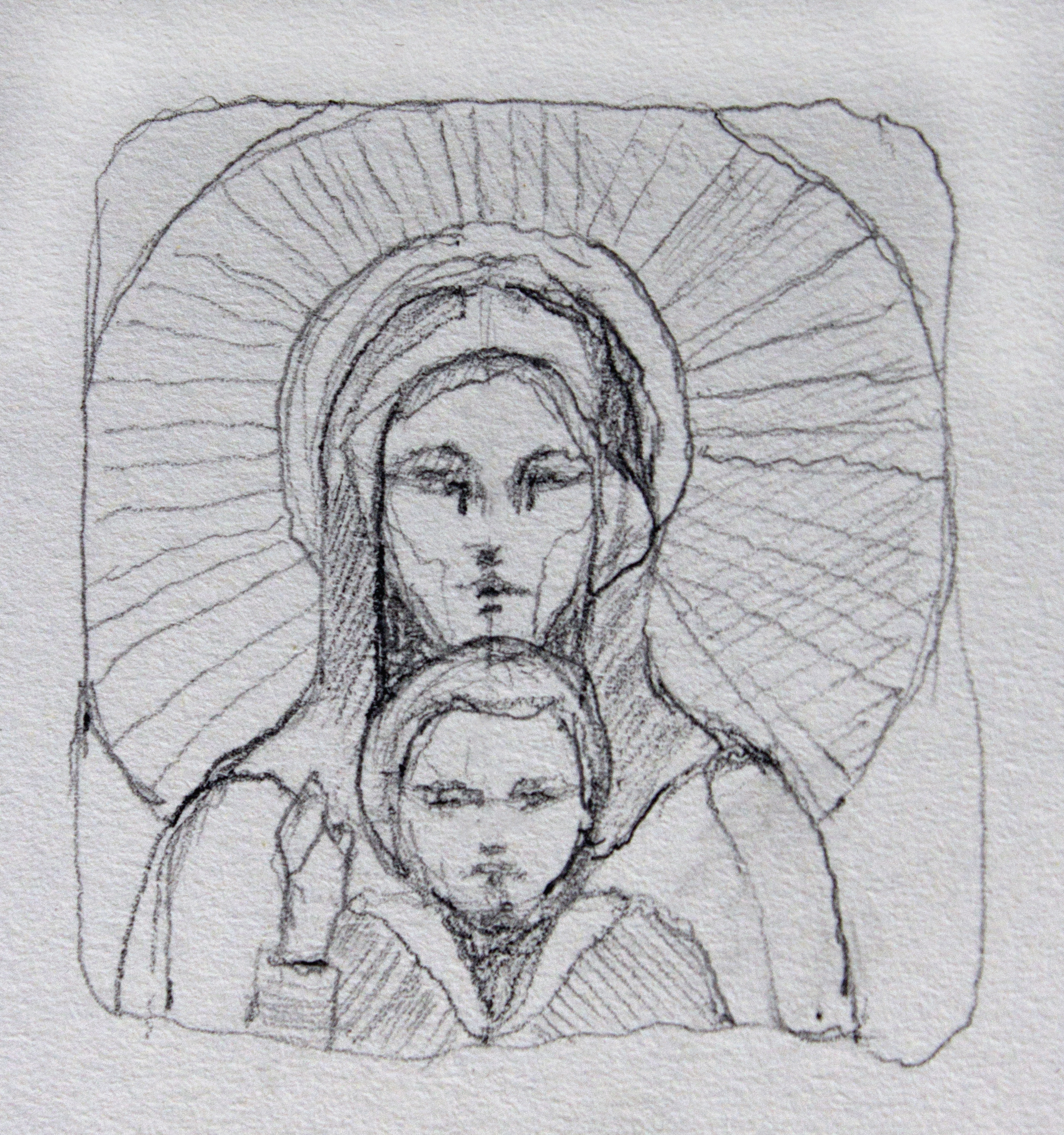 Mother and Child, Santa Maria in Trastevere, 2015