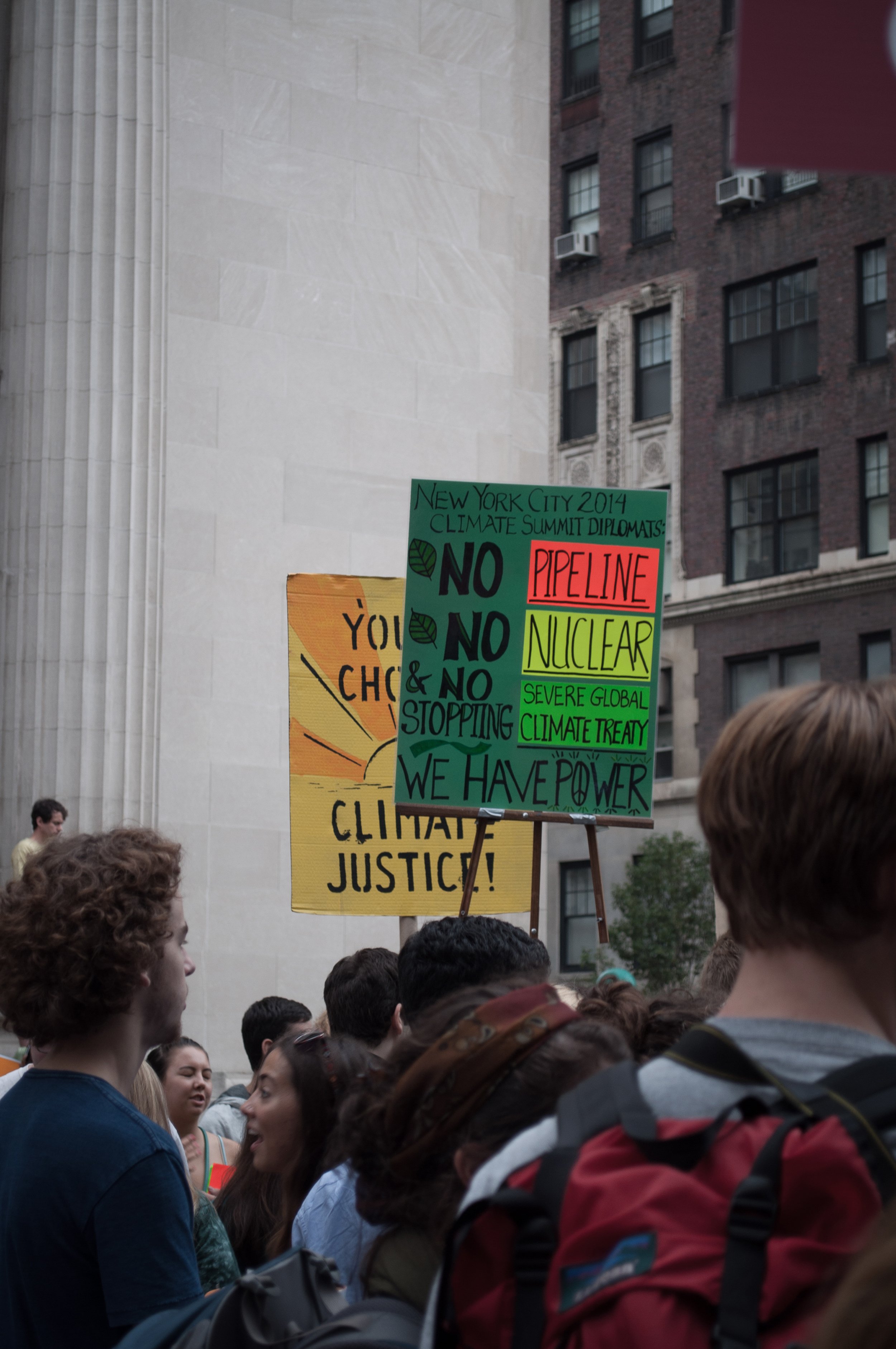   People’s Climate March I.  New York, NY. 2014. 