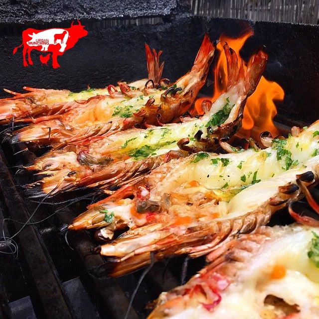 BBQ'd King Prawns