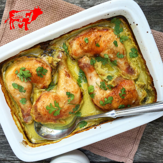 Roast Chicken Maryland Green Curry Photo: Tim Elwin