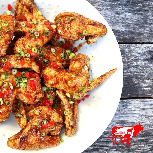 Thai Sticky Chicken Wings