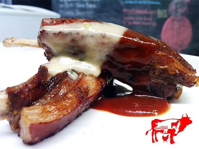 BBQ'd Master Stock Lamb RibsPhoto: Tim Elwin 