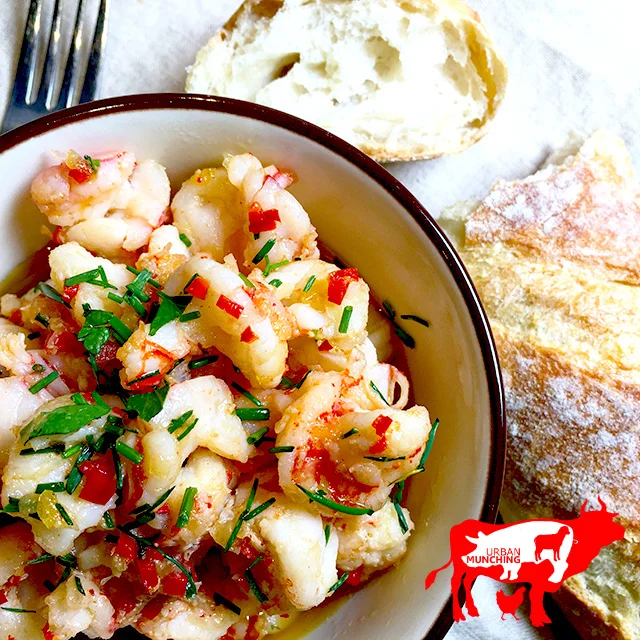 Garlic Chilli Prawns Photo: Tim Elwin