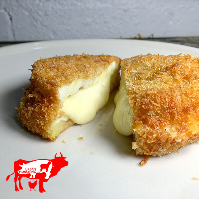 Crumbed Eggplant Sandwich Photo: Tim Elwin