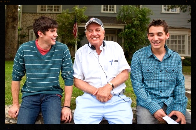 Valentine's Day: Carter Jenkins, Garry Marshall, and Angelo Restaino.
