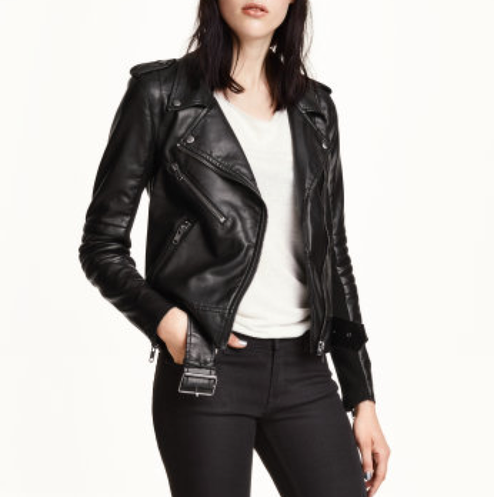 H+M biker jacket