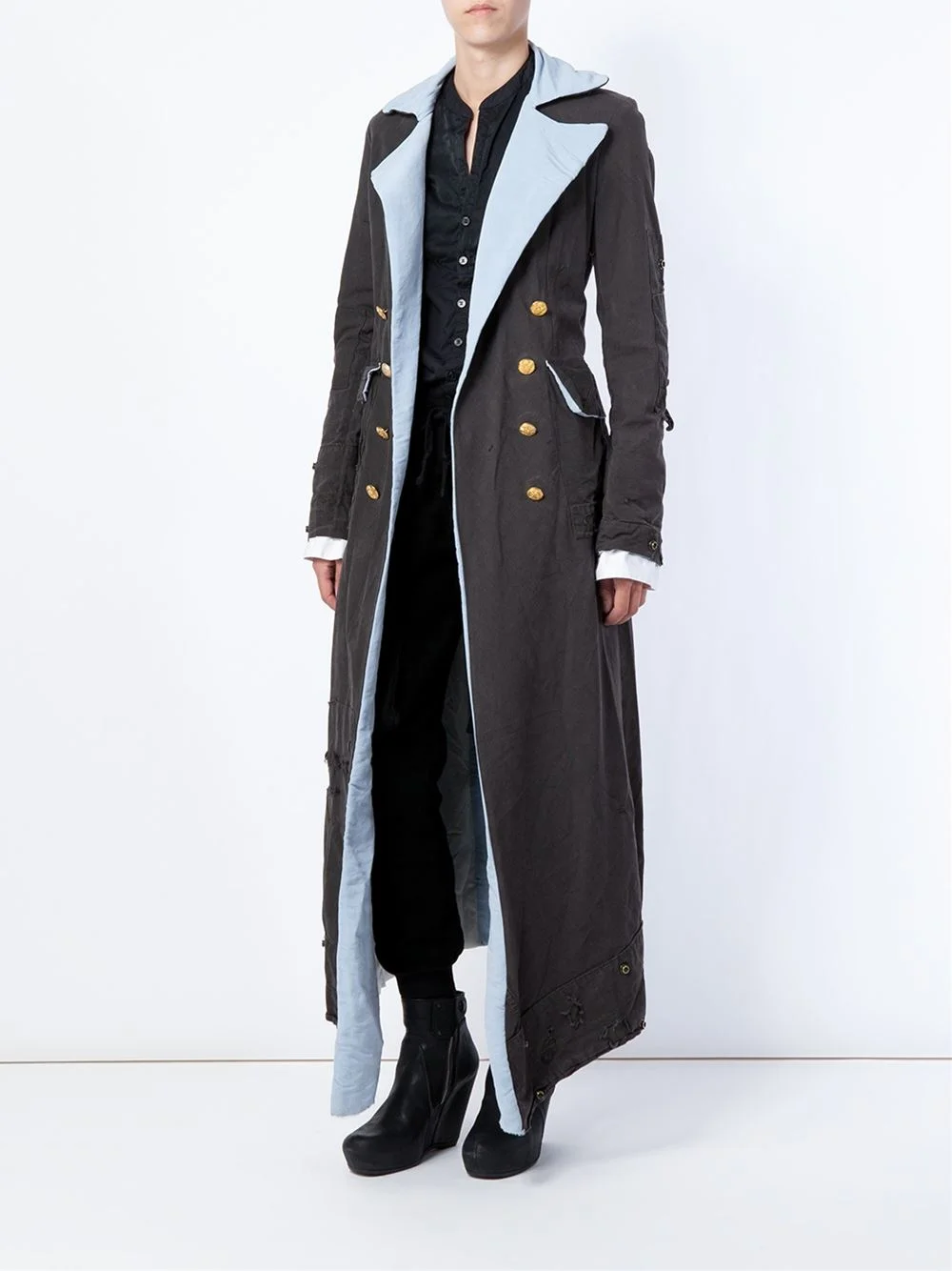 Greg Lauren Manteau boutonniere coat