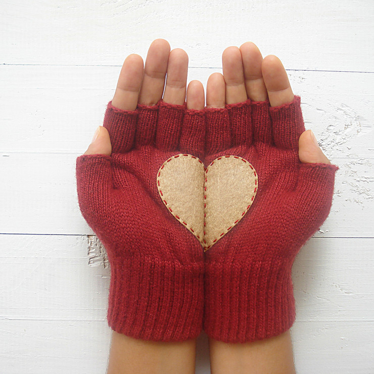 Fab fingerless gloves