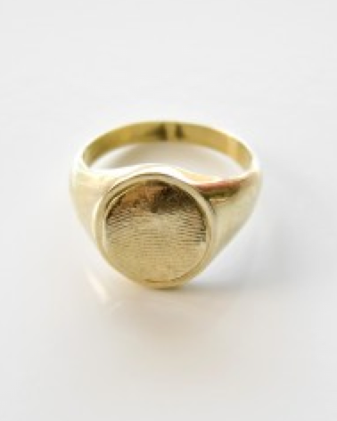 JOOK AND NONA Signet fingerprint ring