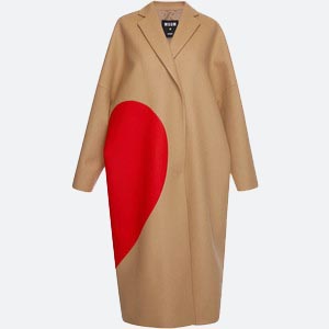 MSGM Heart Coat