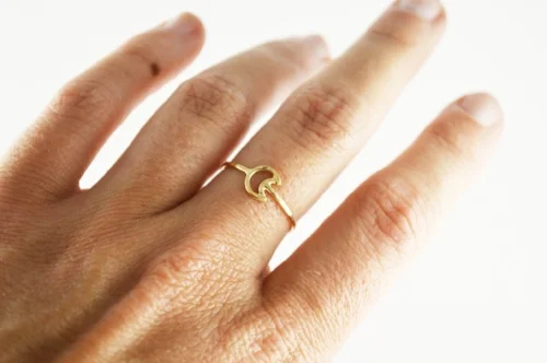 STEFANIE SHEEHAN Moon ring