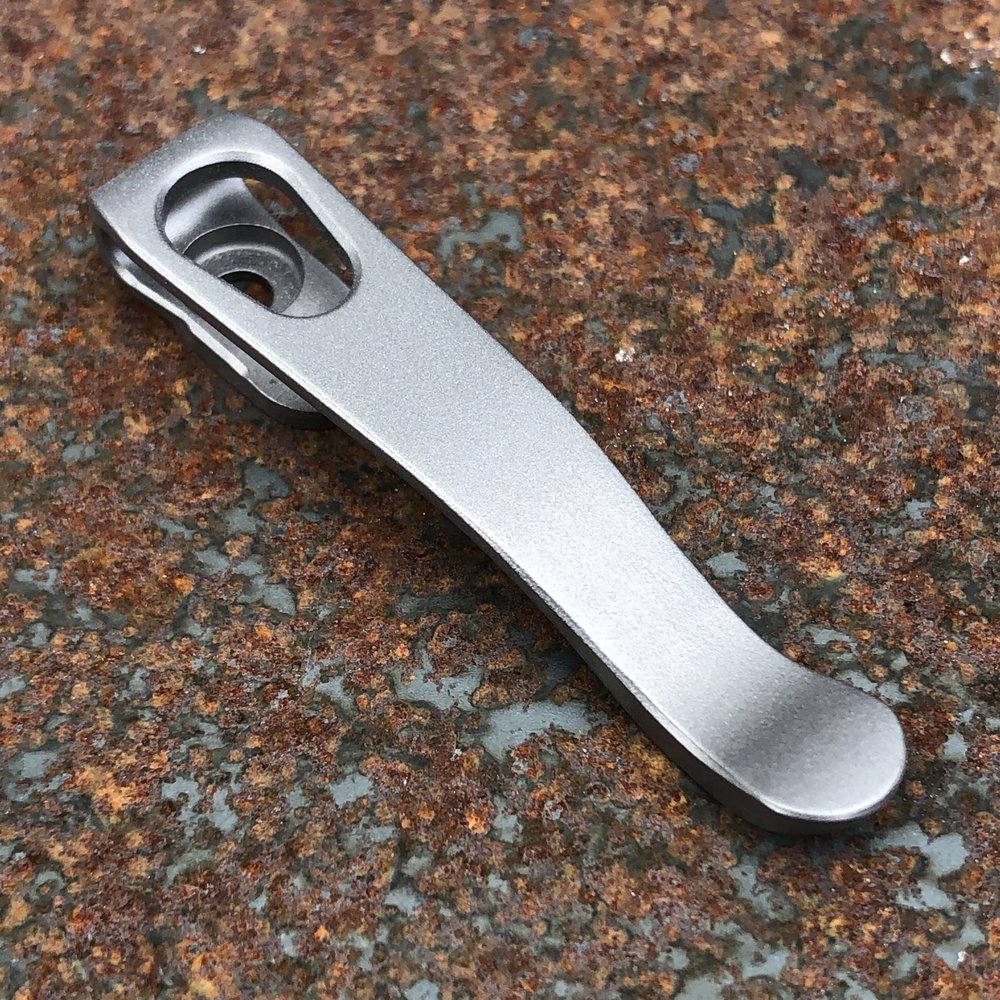 Spyderco Standard Wire Clip Replacement Deep Carry Titanium Clip — Lynch  Northwest - Everyday Carry Gear