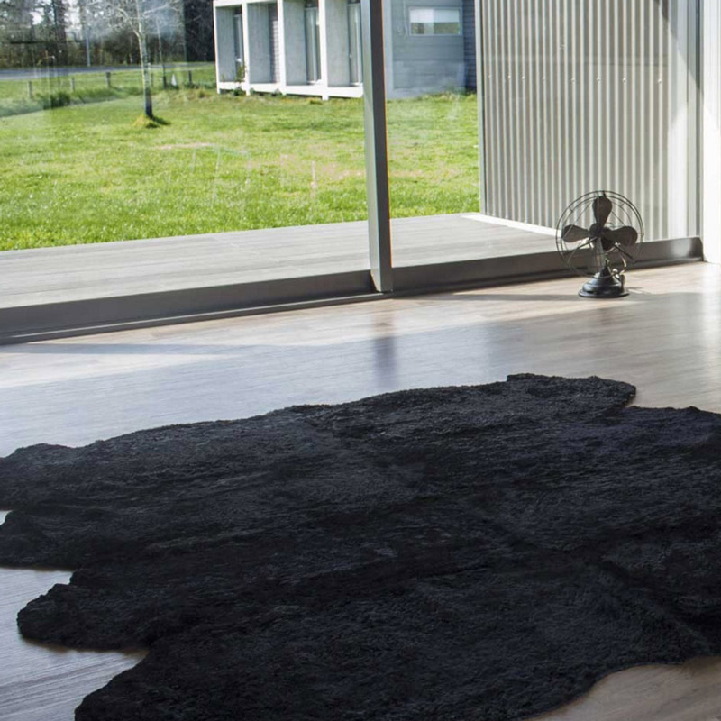 Bowron Long Wool Natural Shaped 8PC 羊毛皮 Dark Brown: 110 x 180 cm 現貨1件* Paco: 180 x 214 c 現貨1件*