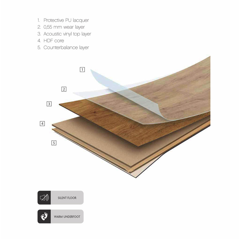  DPL木地板材料示意圖 