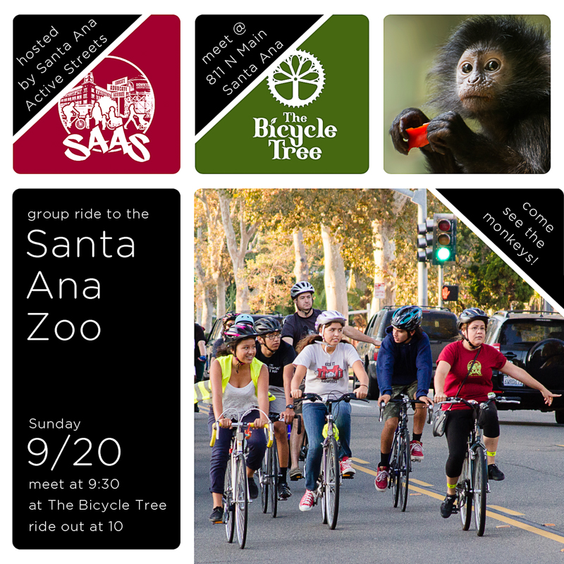 SAASy monthly rides: Santa Ana Zoo