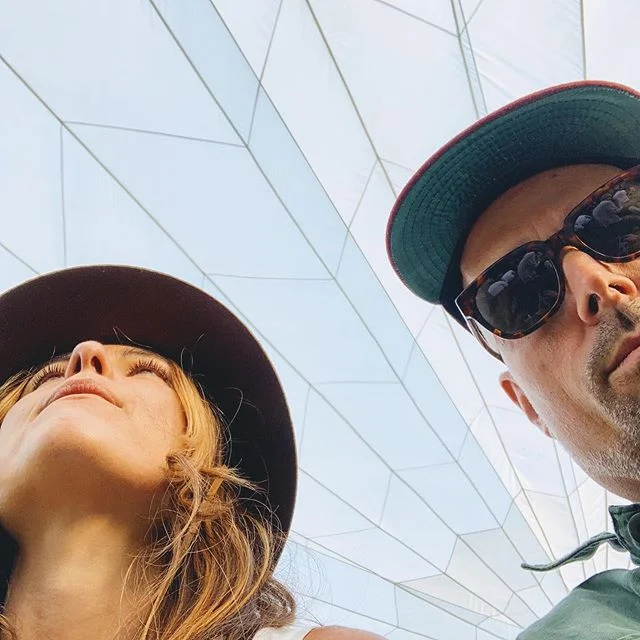 Date night with @instananz and @anmlcollective. Incredible outdoor venue under a giant parachute, full moon and awesome show. Refreshing to see a band experimenting, pushing the genre boundaries and having fun doing it. New material was great.