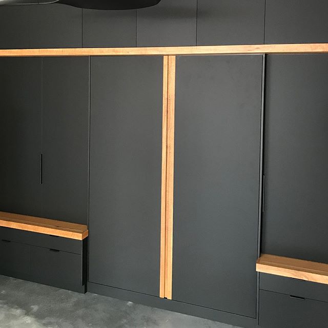 Absolute Matt Black | Marri 👉🏼 Swipe to see a bed hiding behind this cabinetry

#dunsborough #dunsboroughwoodworks #australia #furniture #bed #design #home #interiordesign #homedecor #bespoke #custom #cabinetry #interior #westernaustralia #perth #y
