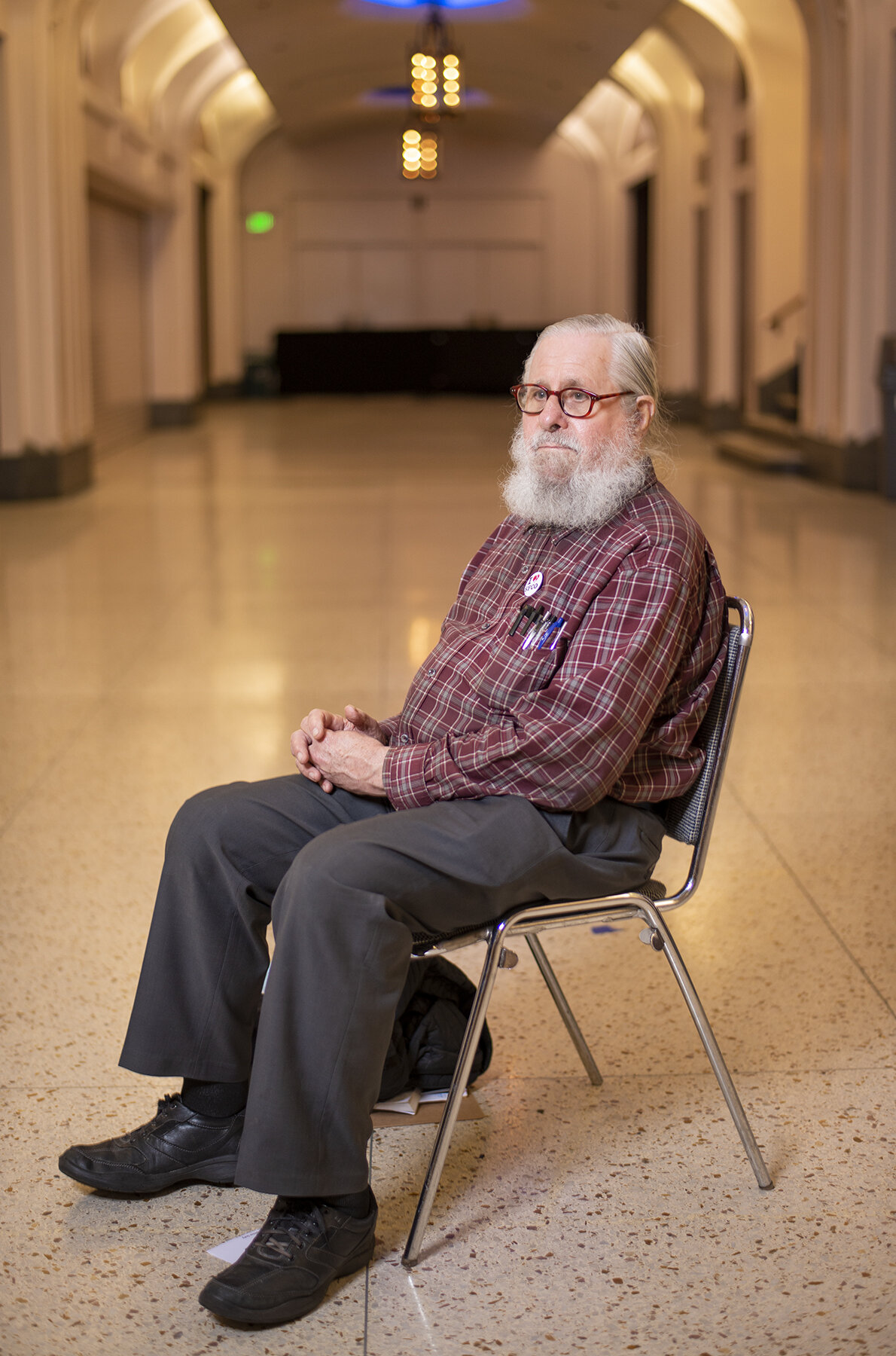 Michael, Poll Worker, San Francisco, 2020