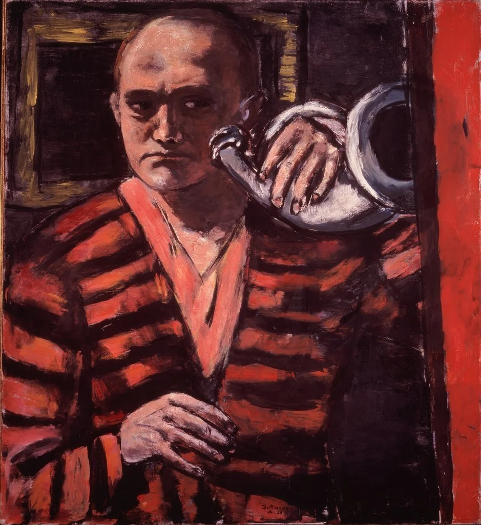 Self Portrait with horn, 1938
