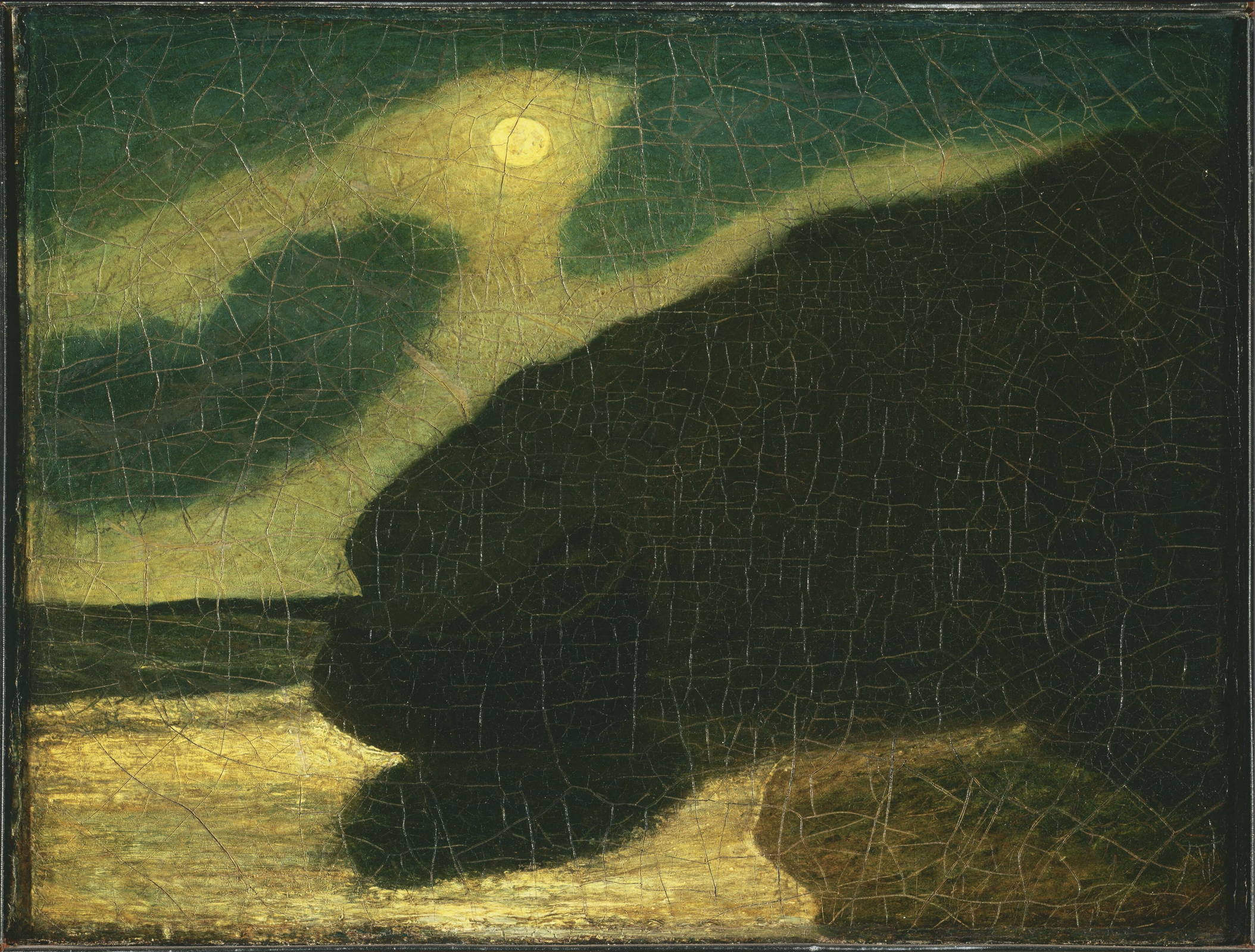 Seacost in Moonlight 1890