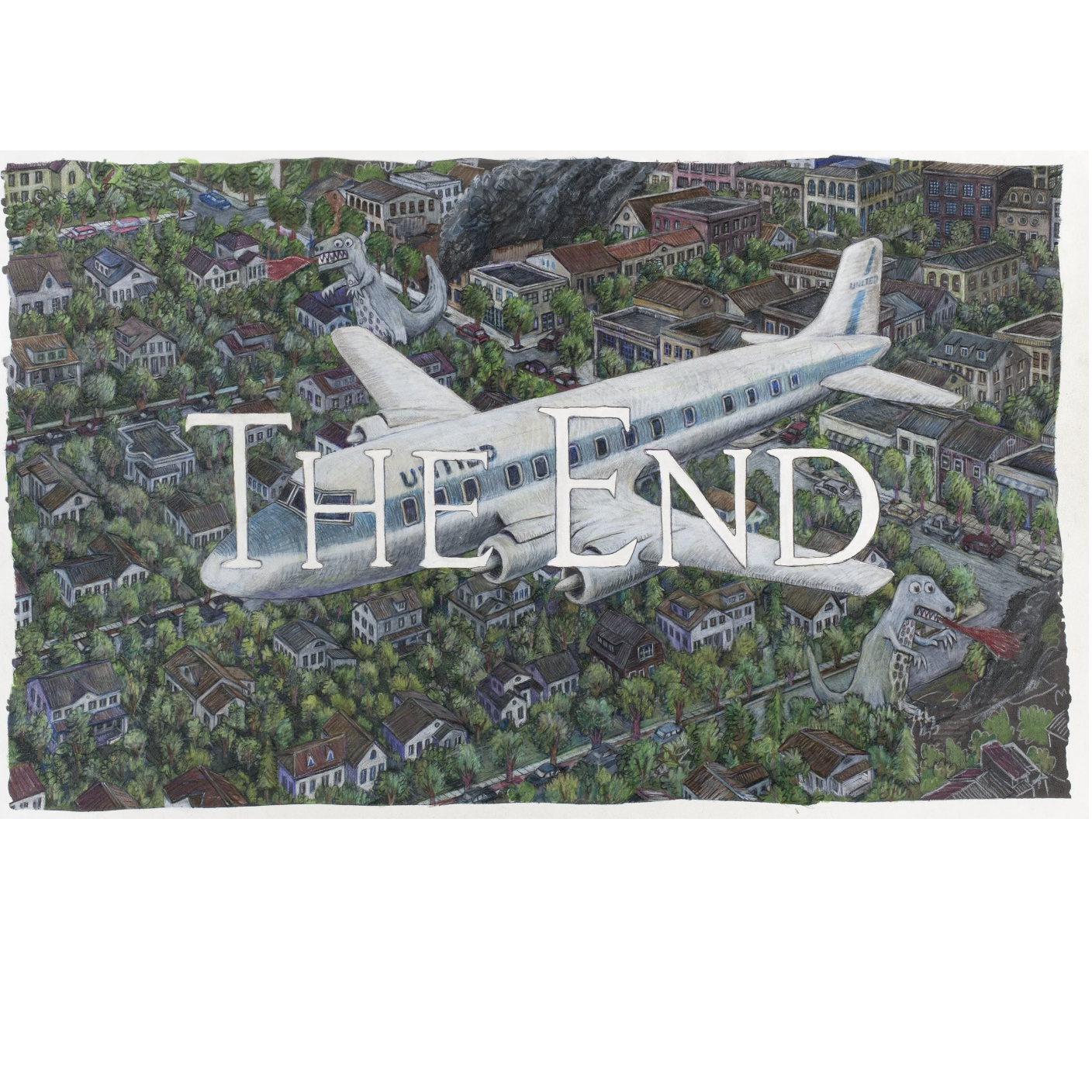 The End: Terminal Destination #2
Pencil on Paper 2014