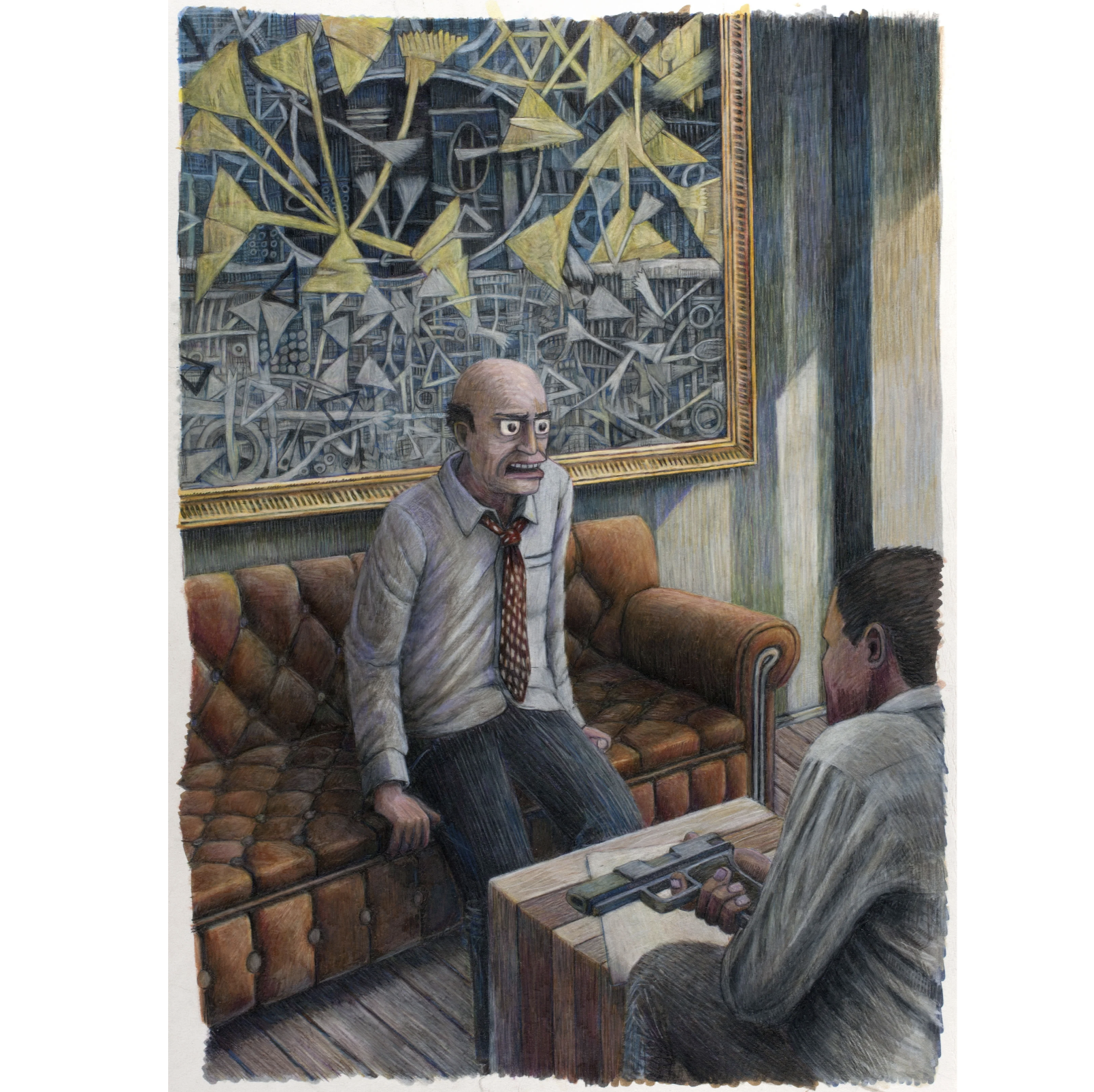 Criminal System #4,
Pencil on Paper 2015