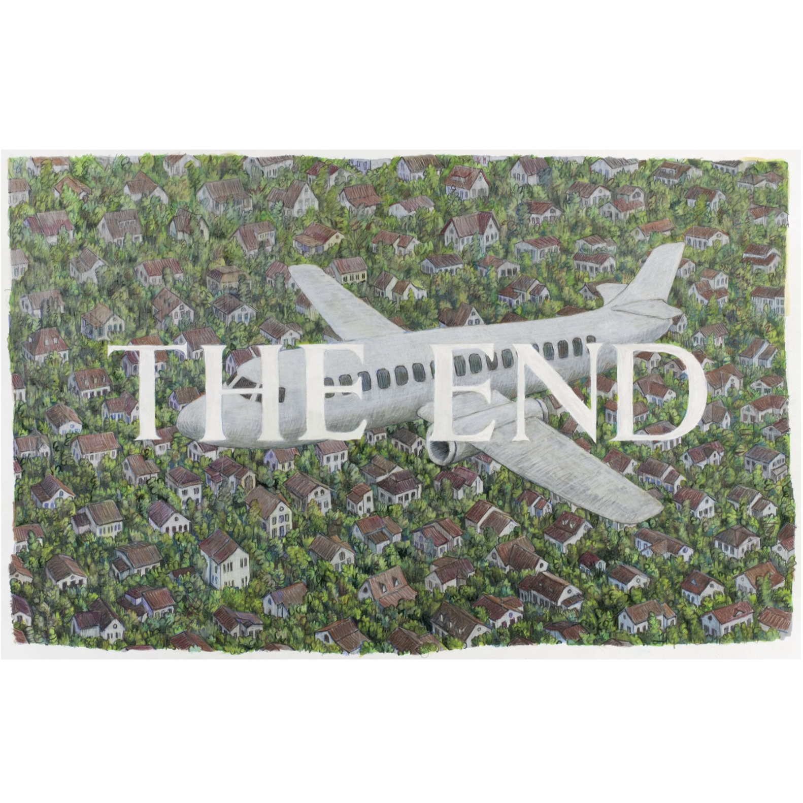 The End #3: Terminal Destination,
Pencil on Paper 2015