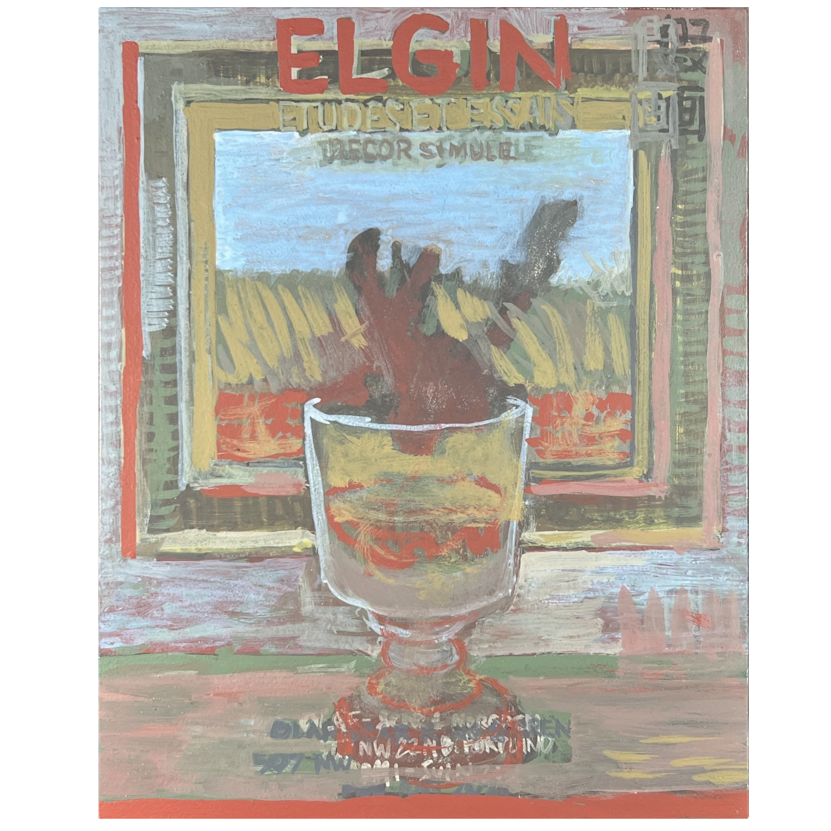 Etudes Et Essais #3,
Egg Tempera on Panel