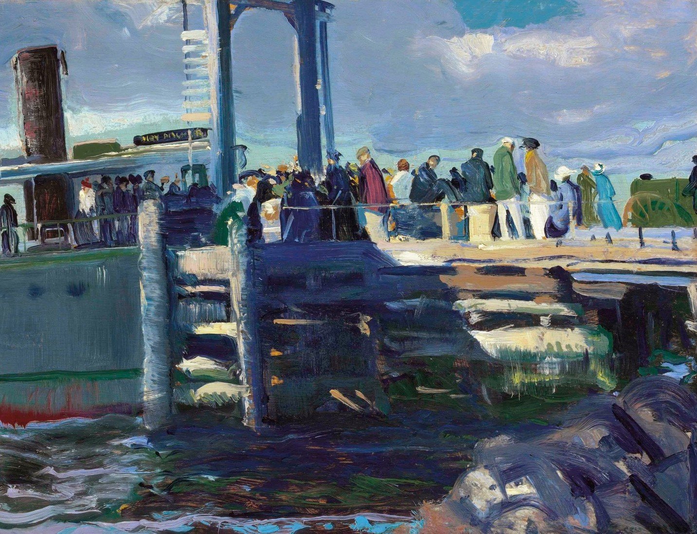 the dock 1913