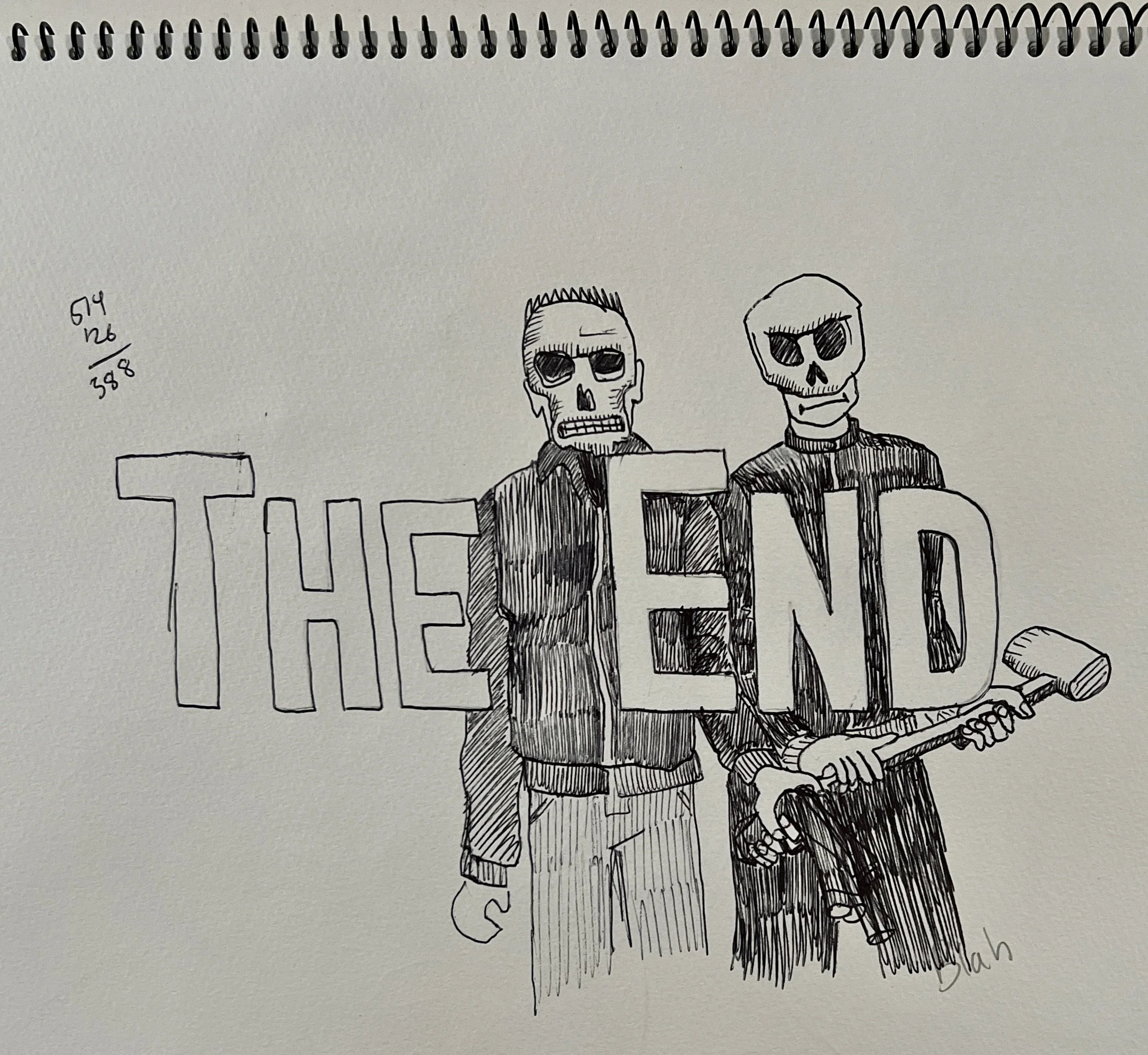 The End Font Study