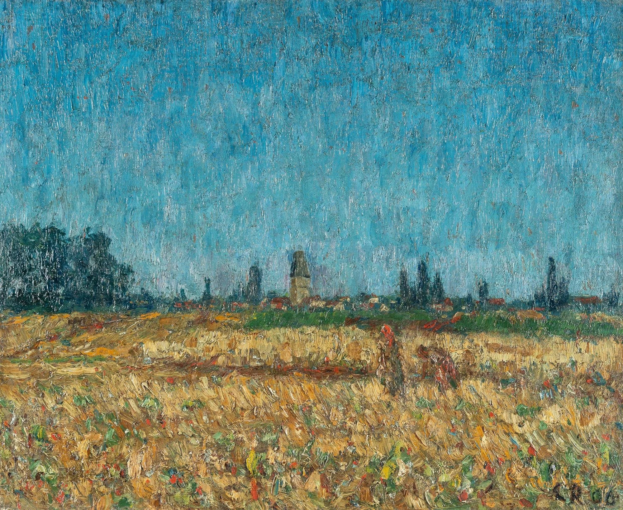 View near Weimar - 1900