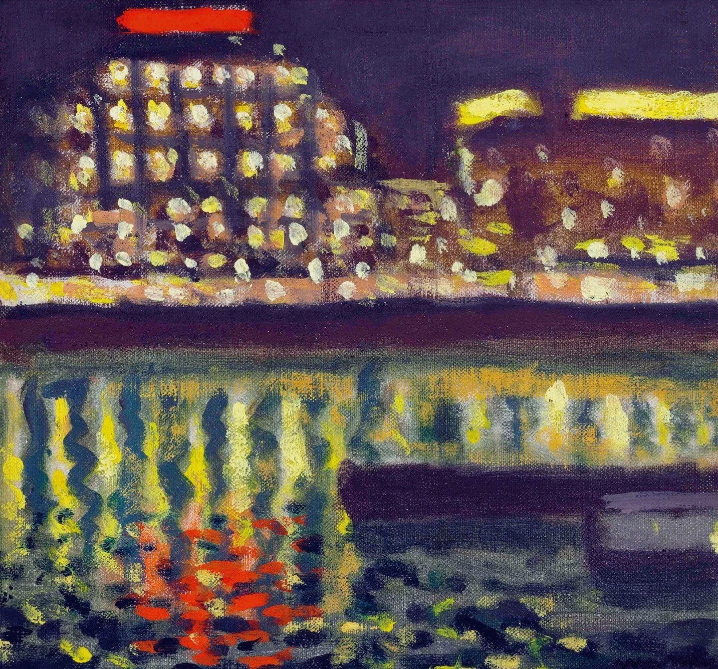 Nuit, Paris (La Samaritaine) - 1938