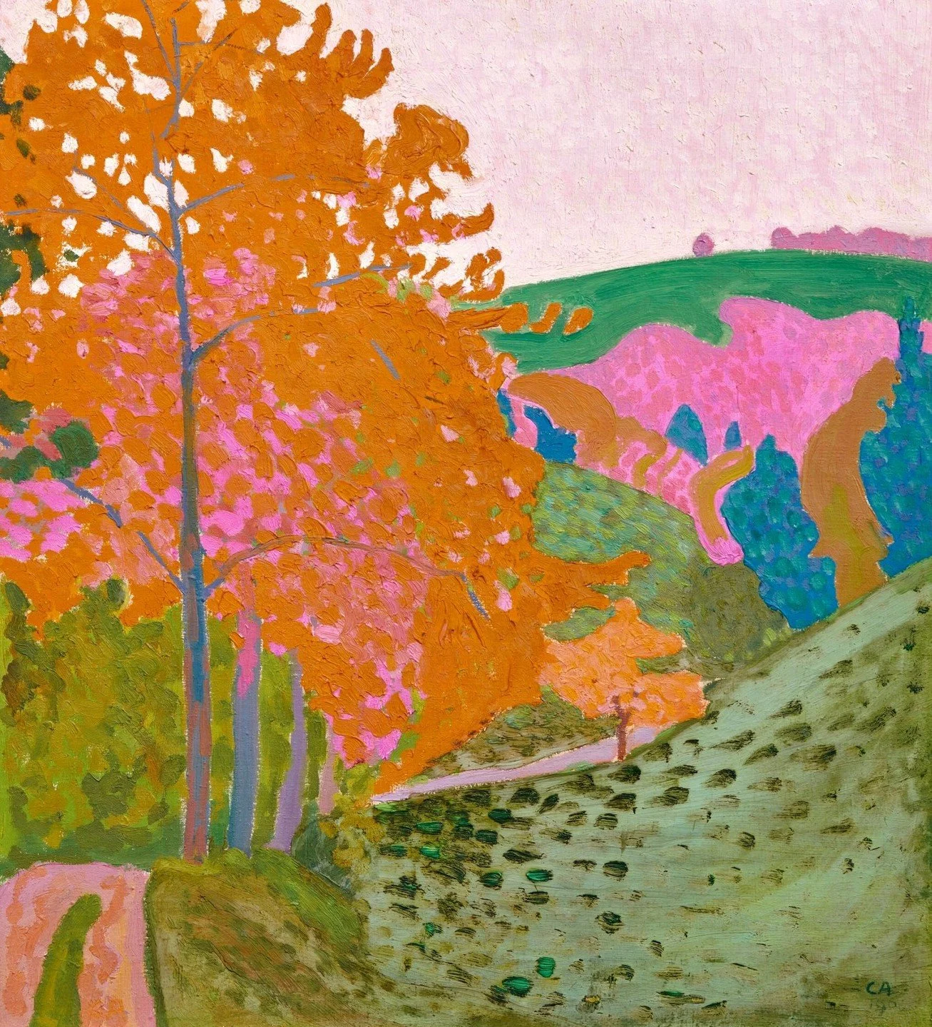 Autumn on the Oschwand - 1906