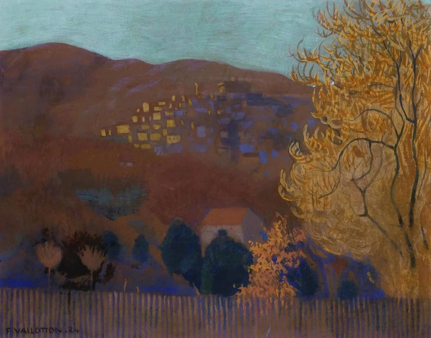 Cagnes in the Evening - 1924