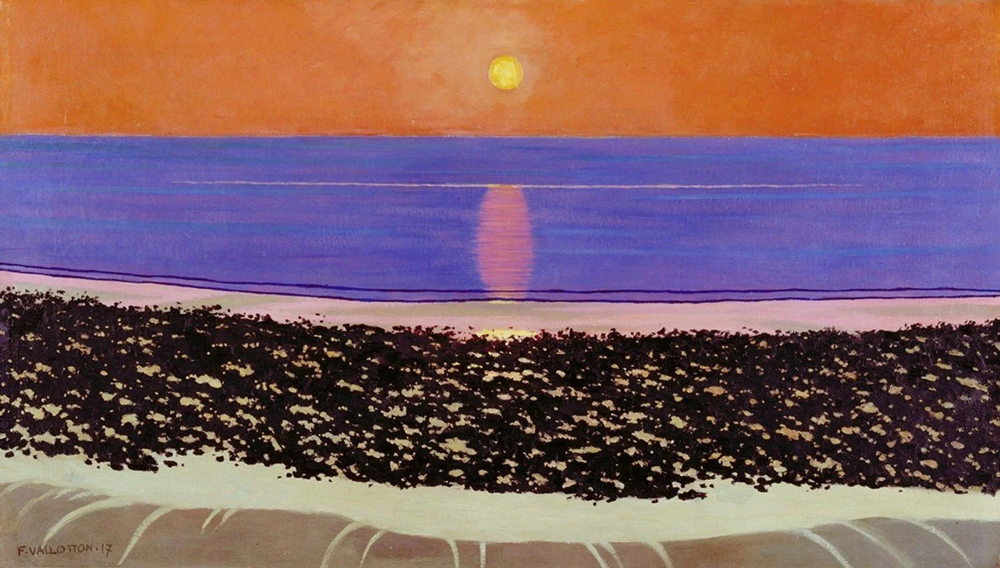 Sunset, Villerville - 1917