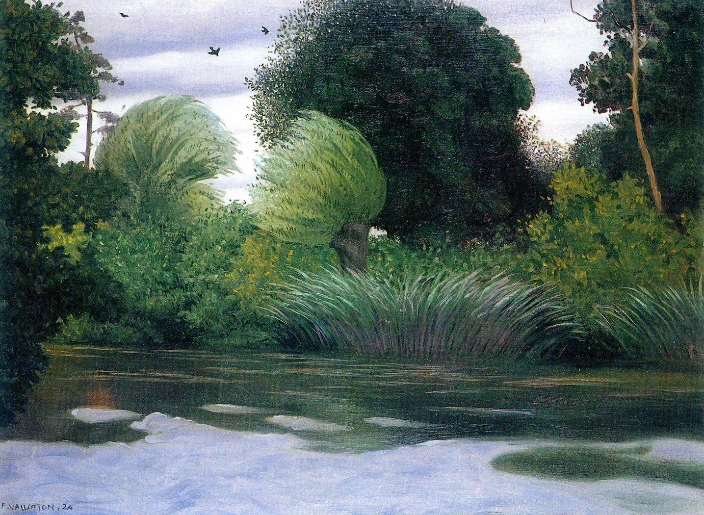 The Eure near Pacy-sur-Eure - 1924